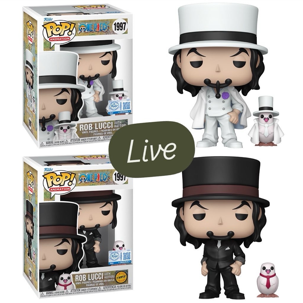 Funko - Now live! Rob Lucci w/ Hattori is here ~ grab the new Funko POP ...