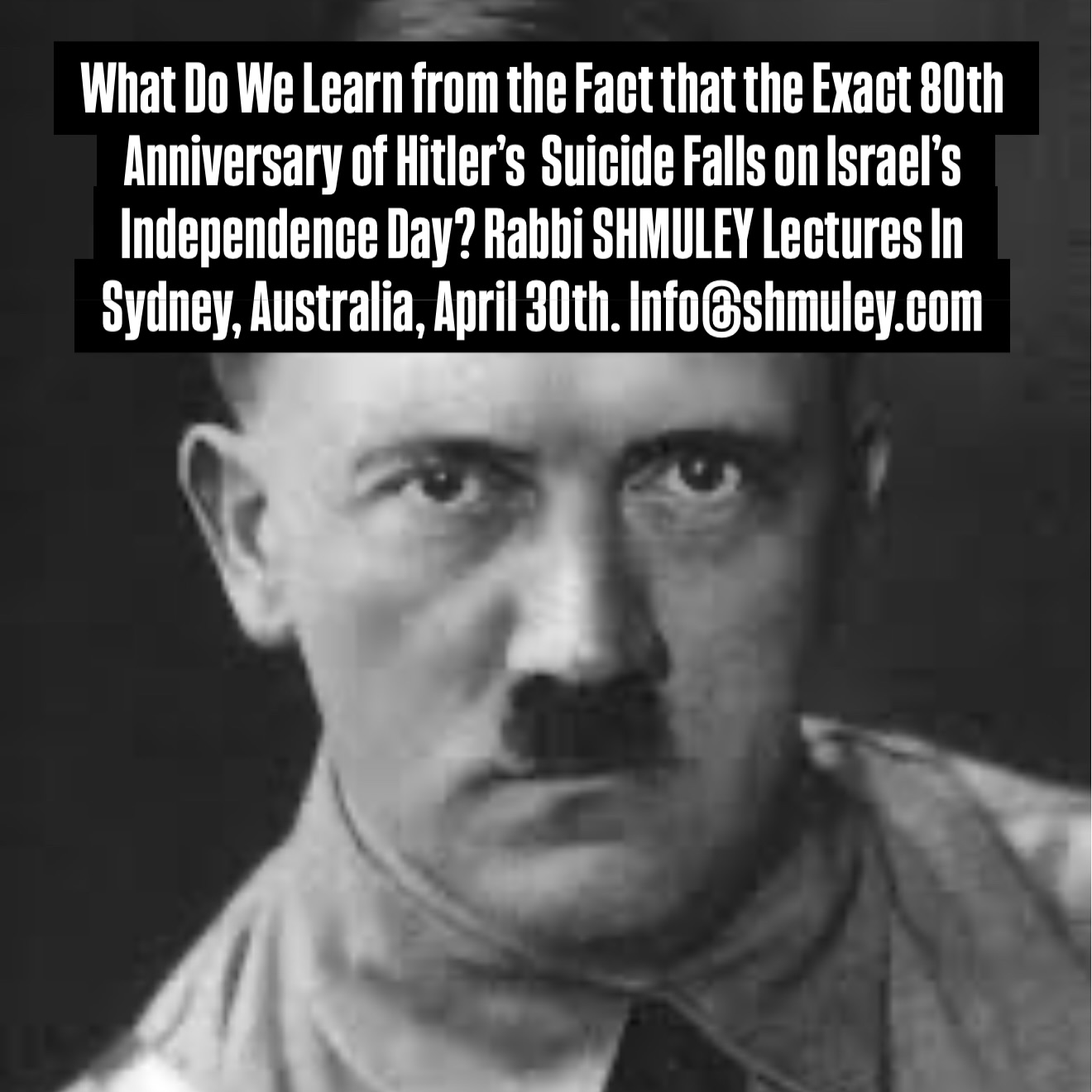 Rabbi - What Do We Learn from the Fact that the Exact 80th Anniversary ...