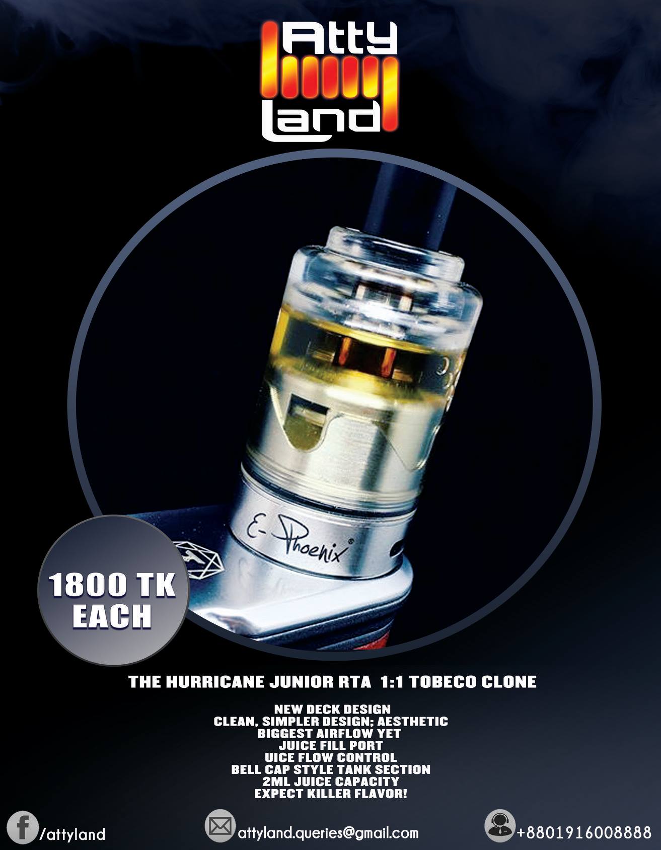 AttyLand - NARTA RDTA Clone by COPPERVAPE Click here to order 