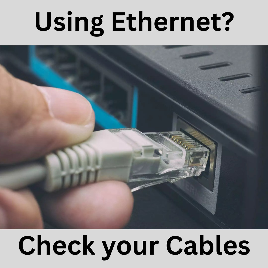 Reality - 🛠️ Having connection issues on a wired setup? Here’s a quick ...