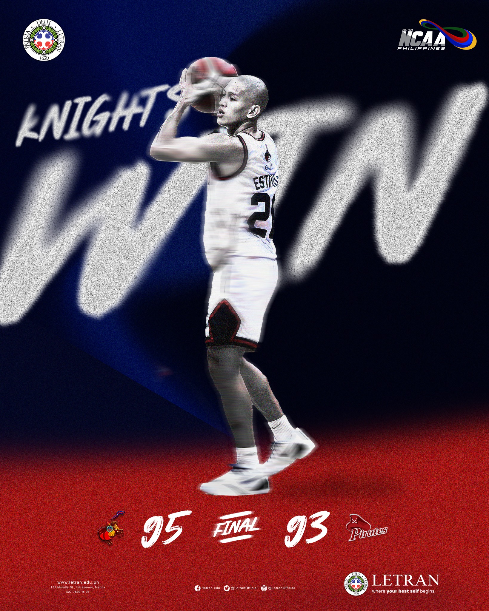 WIN STREAK! 🔥 The Letran... - Colegio de San Juan de Letran | Facebook