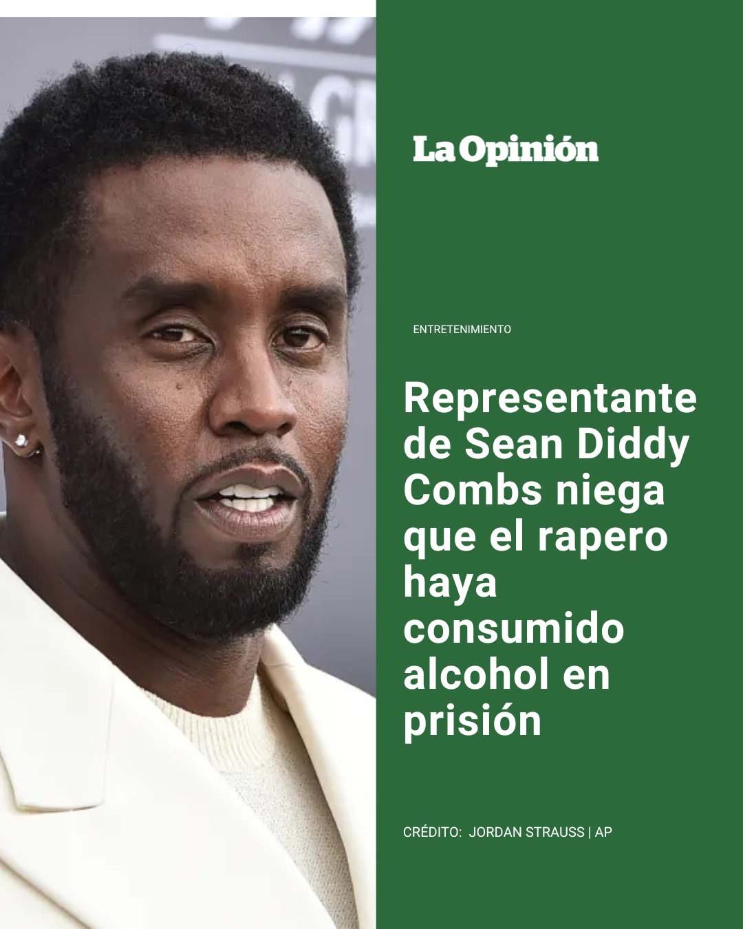 La - El reconocido rapero y empresario Sean 