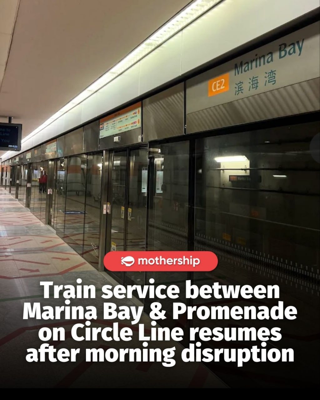 Mothership - A train fault occurred on the Circle Line between ...