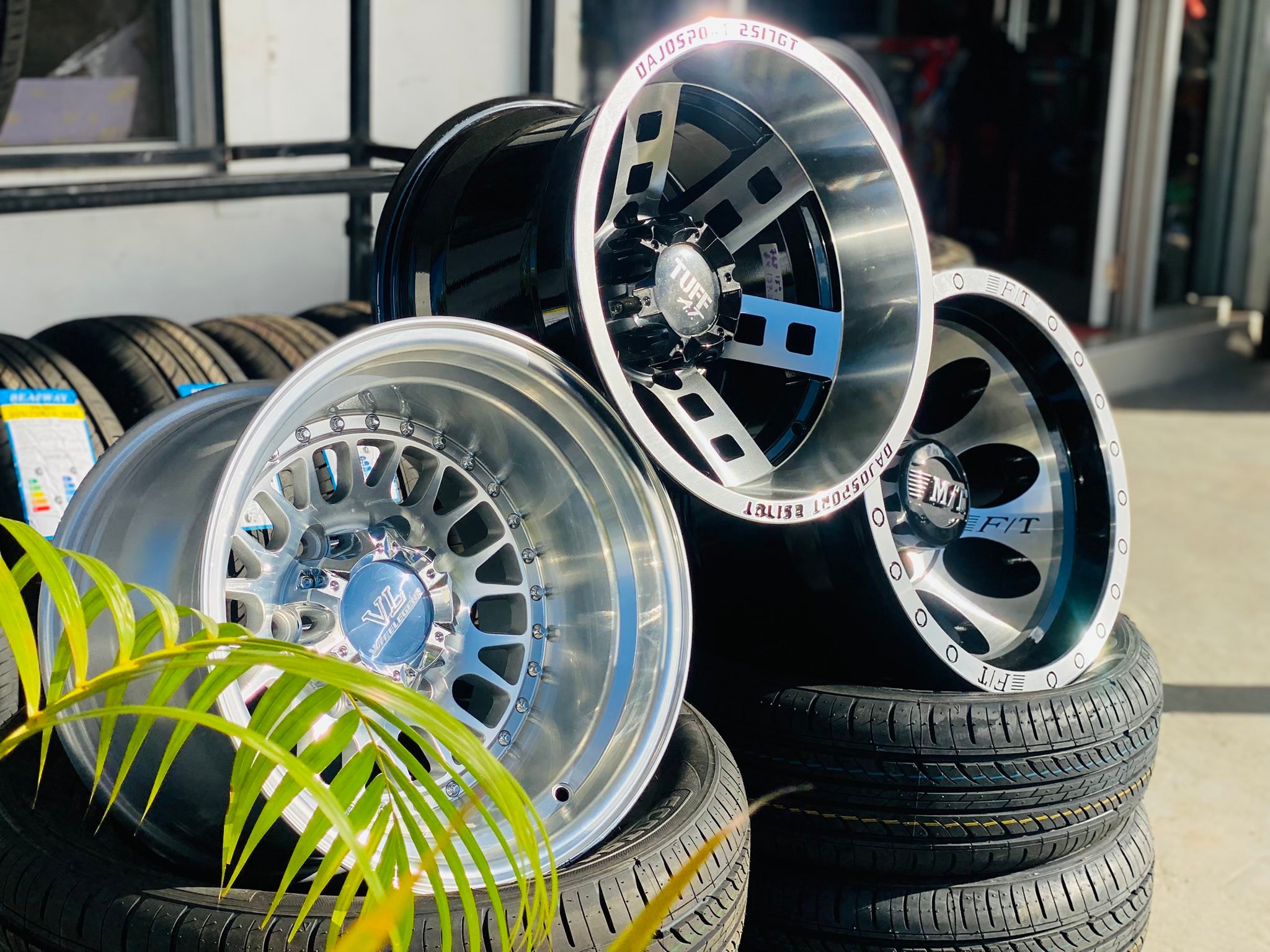 ? Go Wide, Go Bold! ? Check out these beastly 15-inch Wheels (6 