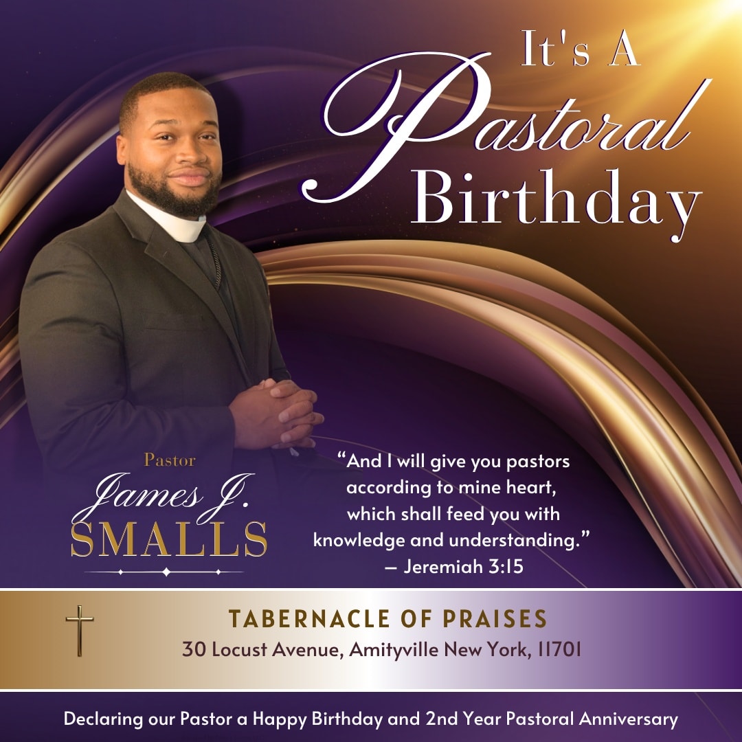 To A Faithful Shepherd, Our... - Tabernacle of Praises | Facebook