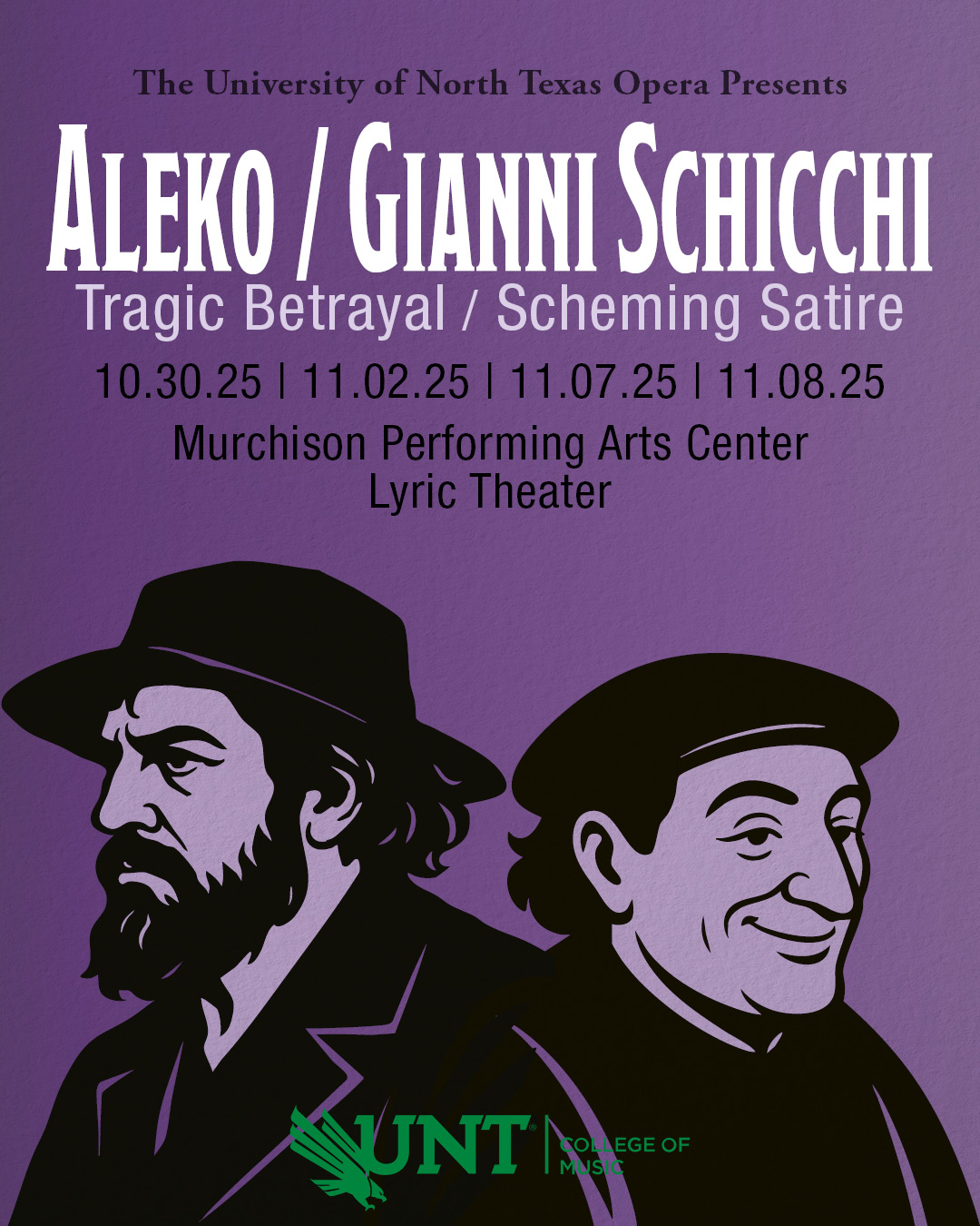 UNT - OPERA DOUBLE BILL TICKETS ON SALE NOW: Don't miss the tragic ...