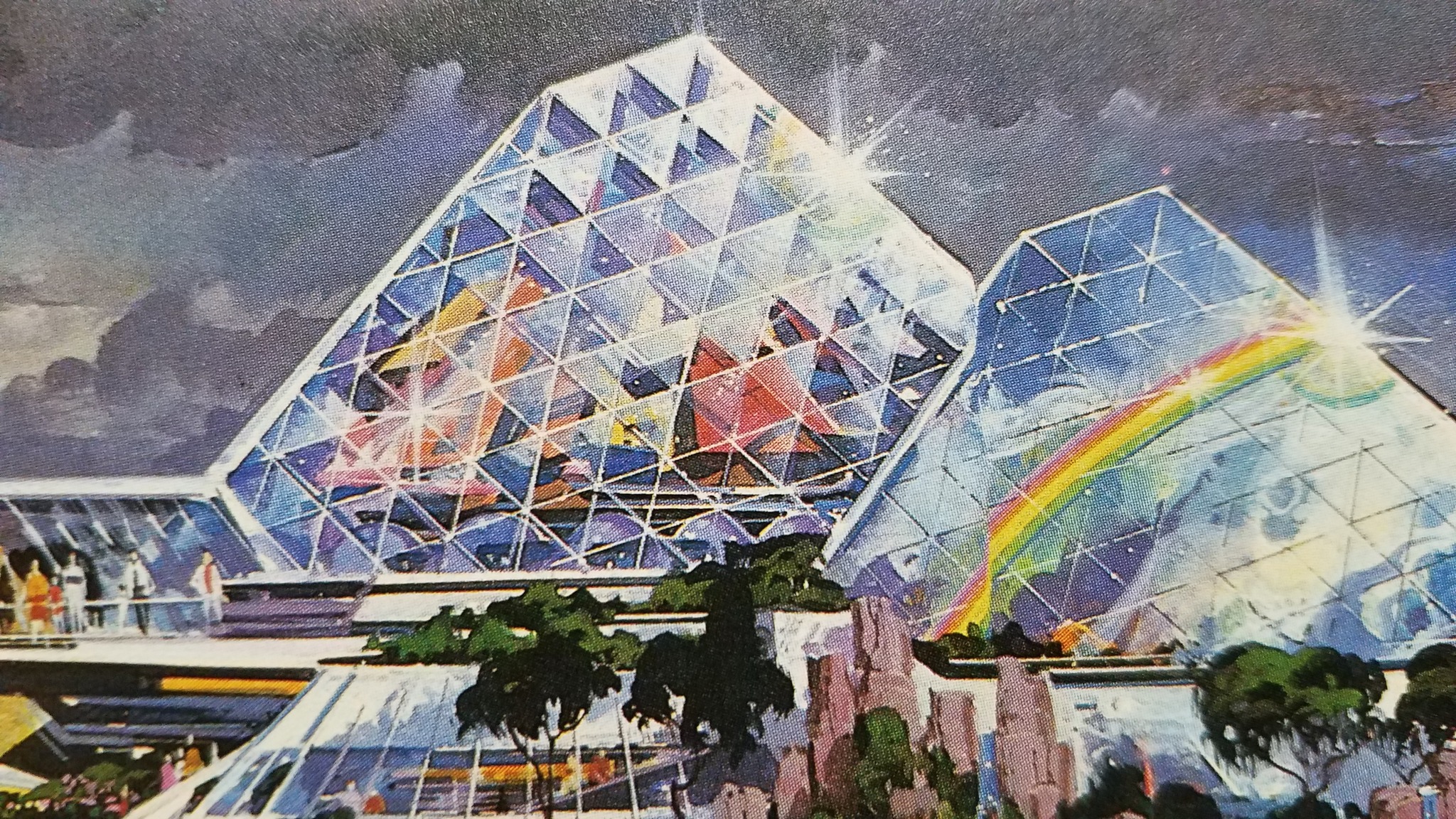 WDW - Here is an early concept art from Journey Into Imagination ...