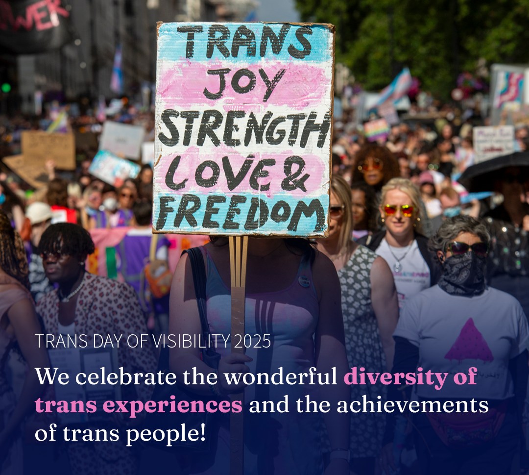 Trans - This Trans Day of Visibility, we celebrate the wonderful ...