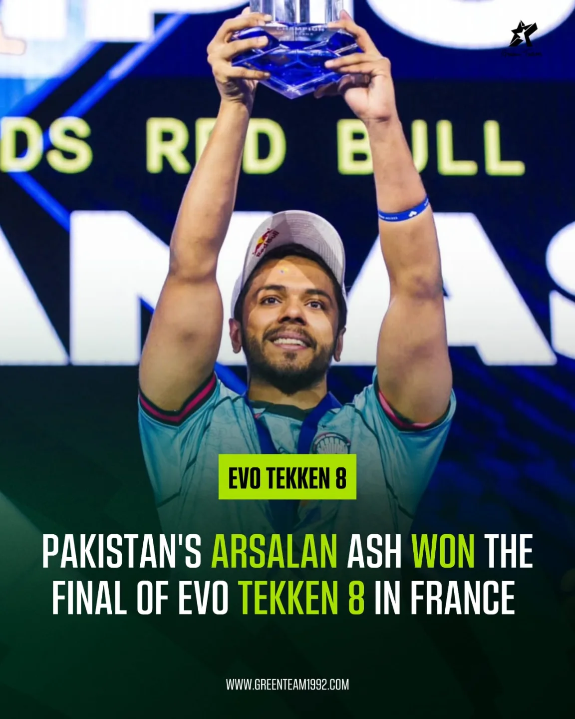 Green Team - Arsalan Ash makes History yet again 🏆. He... | Facebook