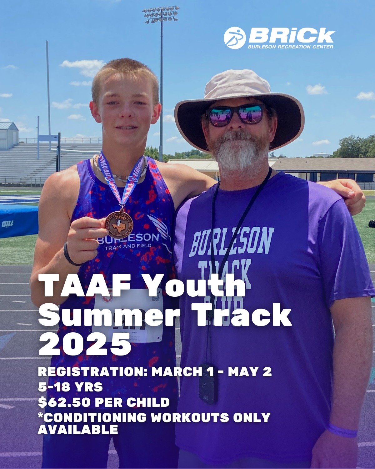 Burleson Parks and Recreation - 🏃‍♂️ Summer Track is Back! Get ready to ...
