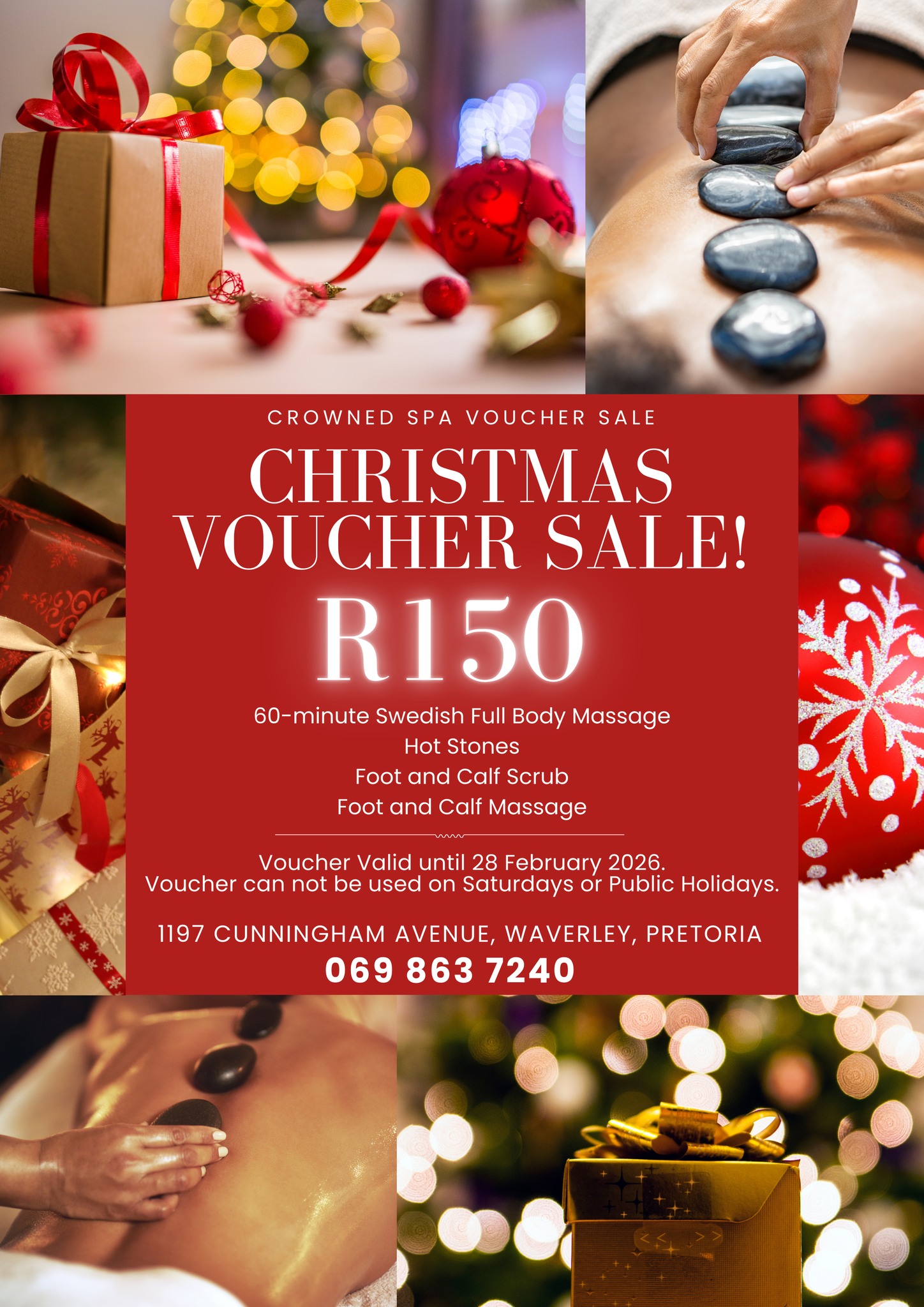 Crowned - 🎄 20 Days to Christmas! 🎄 Our Christmas Massage Vouchers are ...