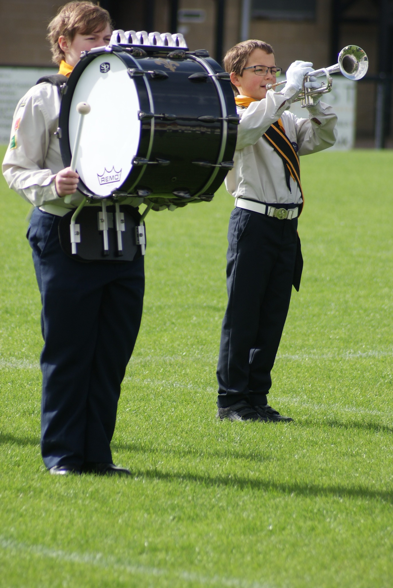 British - 1st Ibstock Scout Band at the BYBA National Championships ...