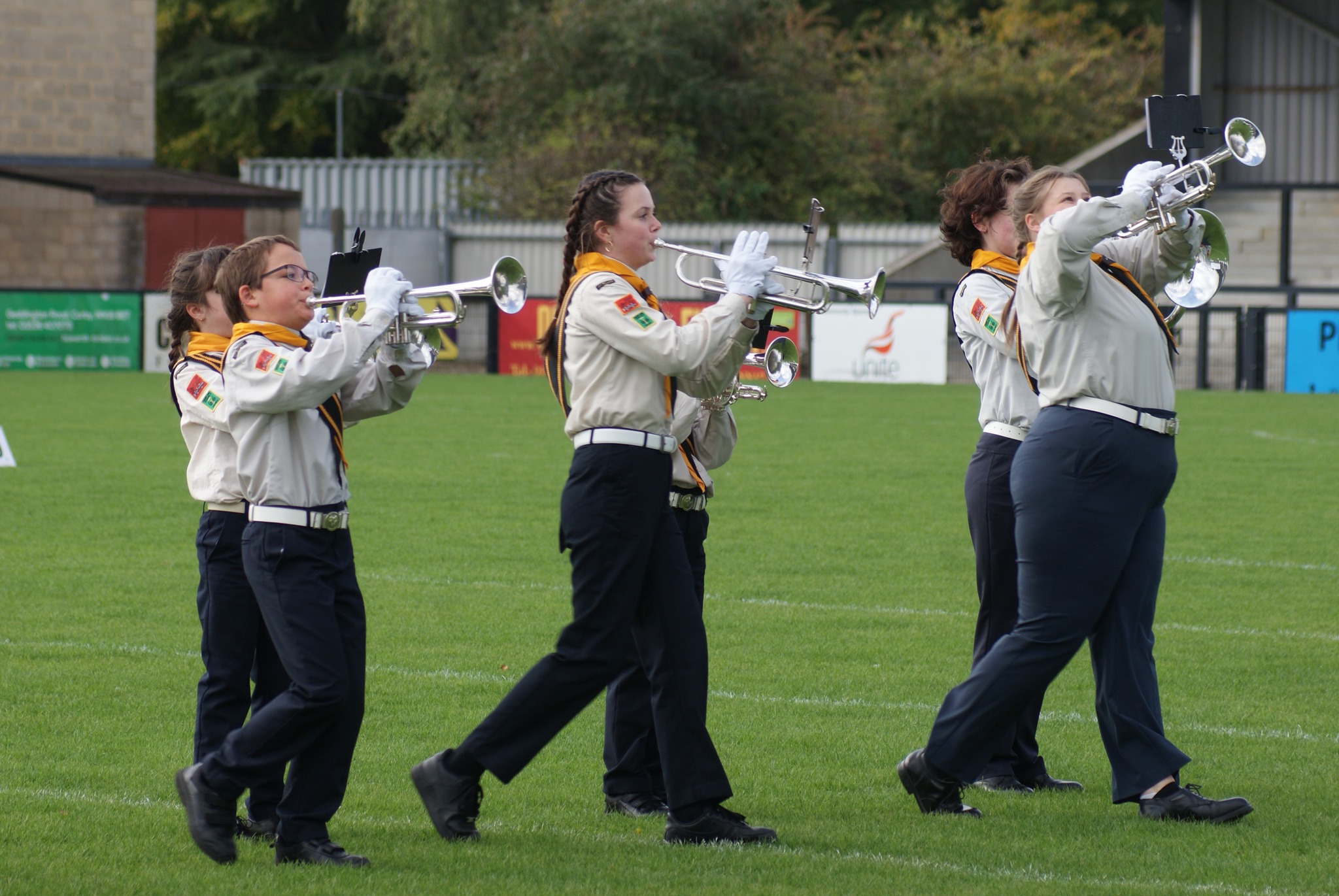 British - 1st Ibstock Scout Band at the BYBA National Championships ...