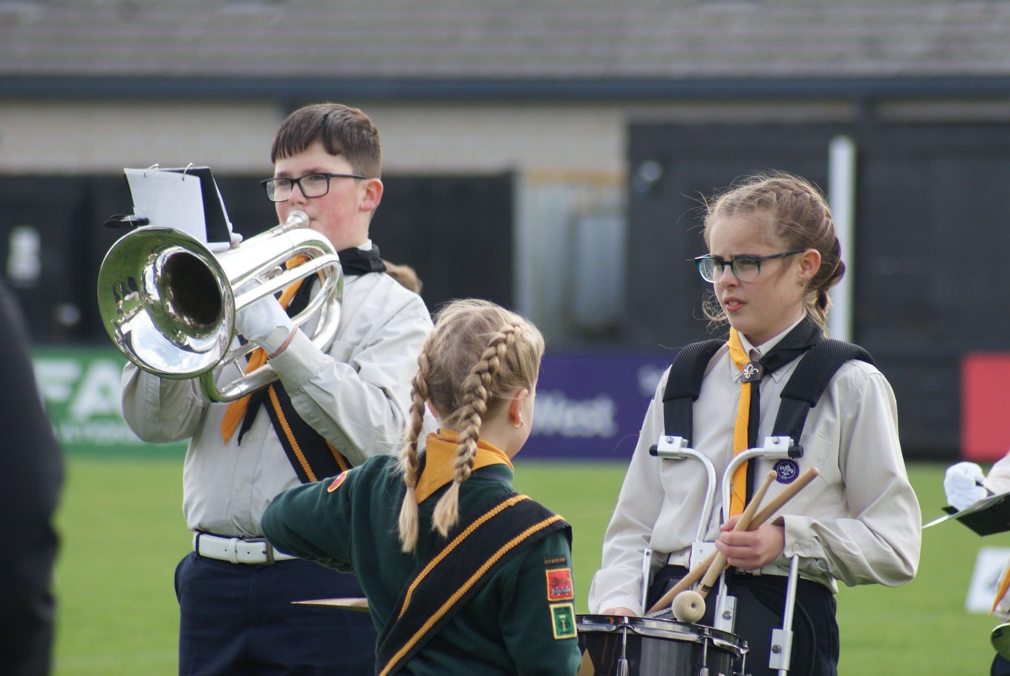 British - 1st Ibstock Scout Band at the BYBA National Championships ...
