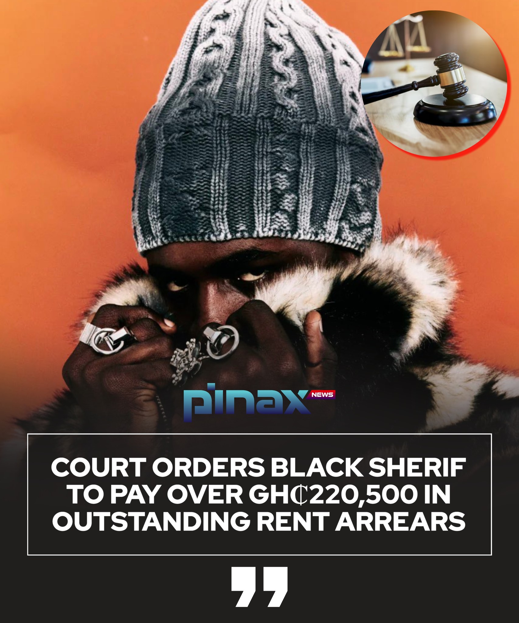 Pinax - Black Sherif (real name Mohammed Ismail Sherif) has been ...