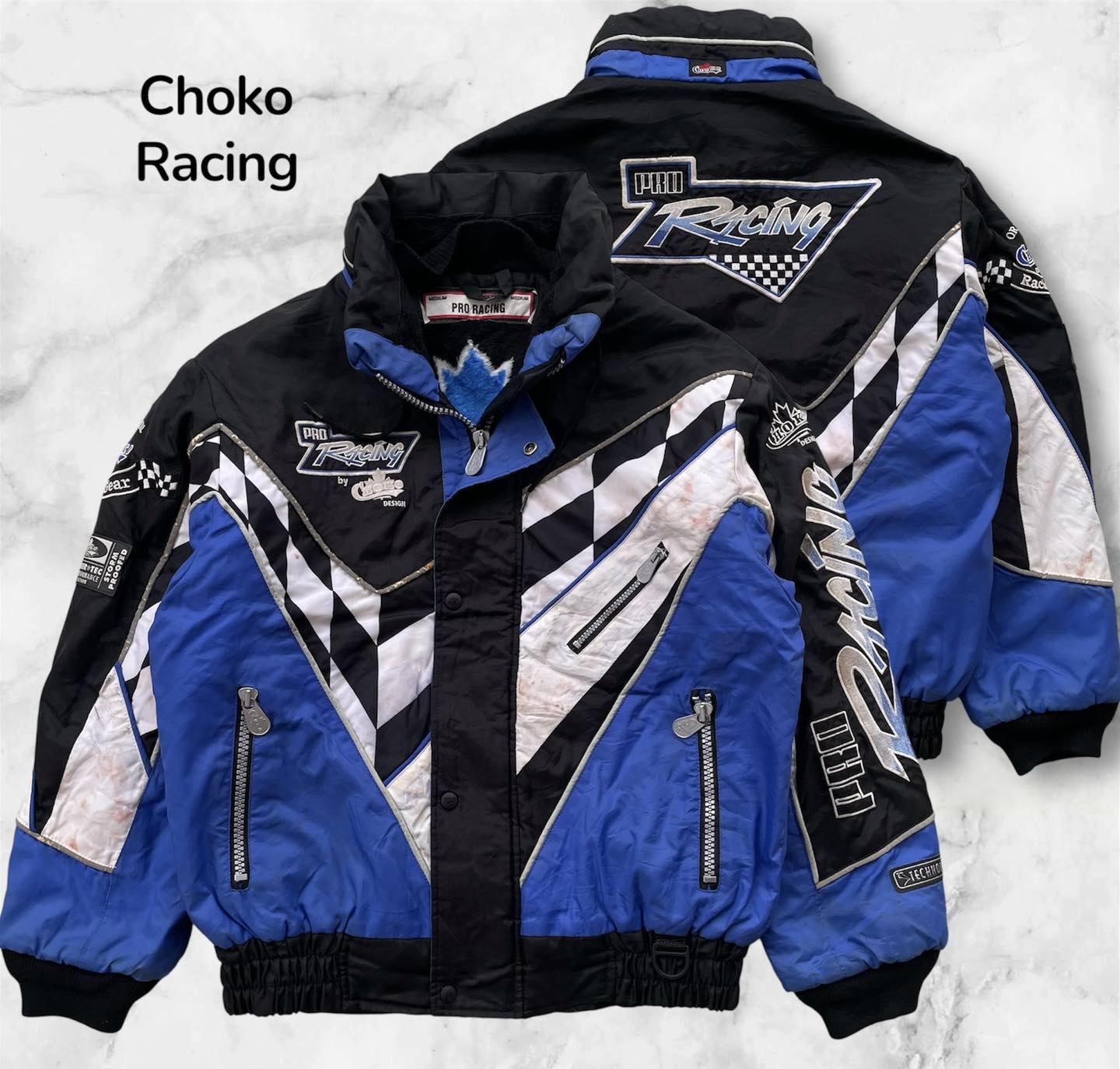 เสื้อผ้ามือสองถูกๆ - 🪧 Choko Racing อก 25 ยาว 28 ไหล่ 21.5 แขนยาว 25 ...