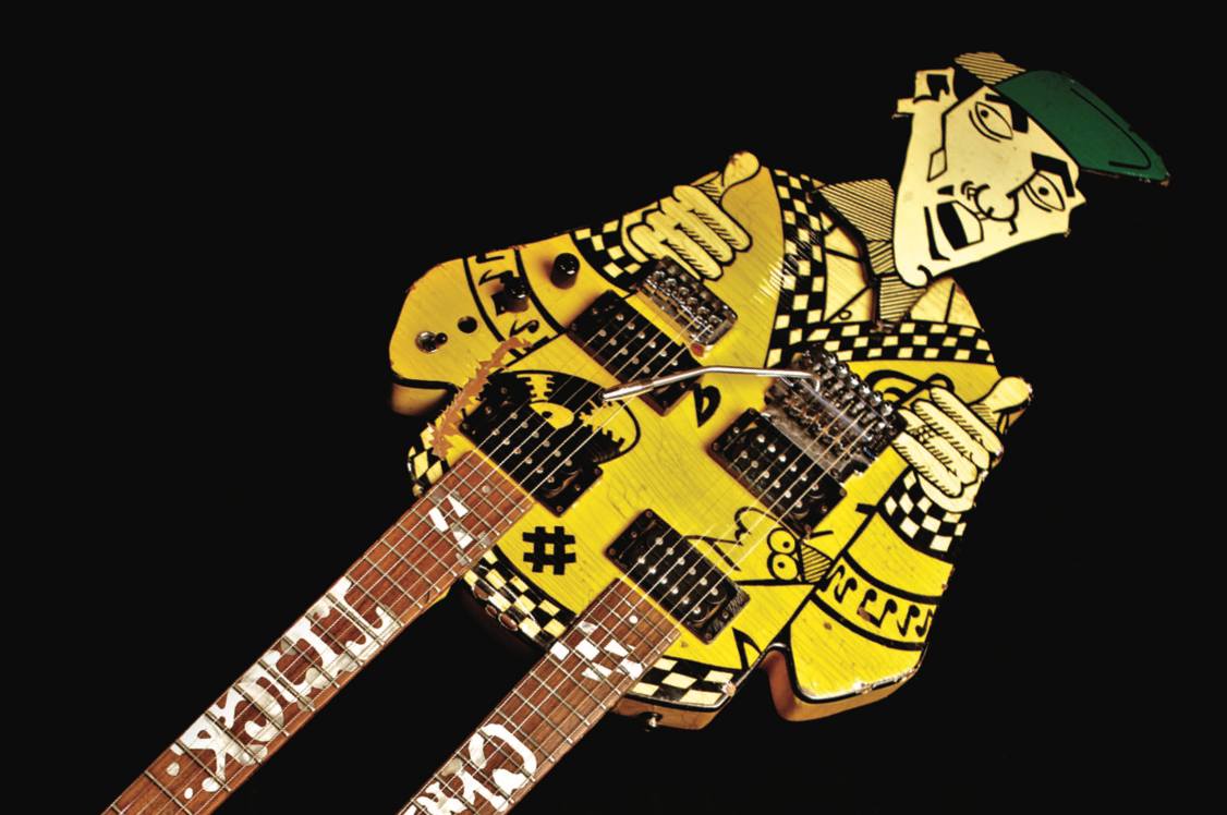 Rick Nielsen's iconic Cheap Trick guitar Uncle Dick