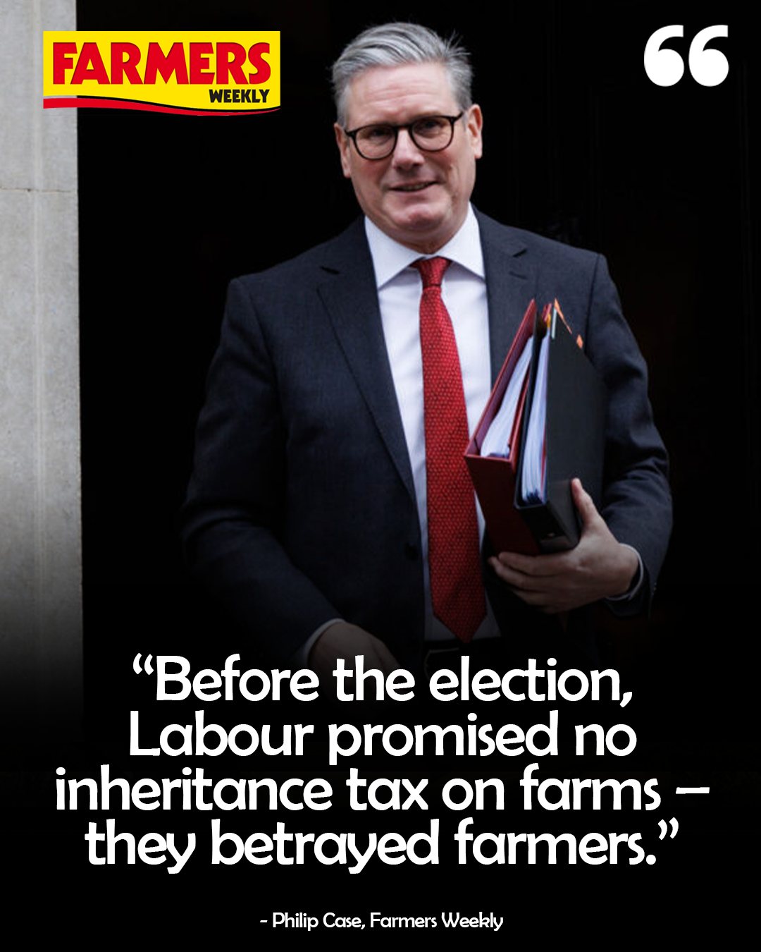 Farmers - 🗣️ Sir Keir Starmer: “Losing a farm is not like losing any ...
