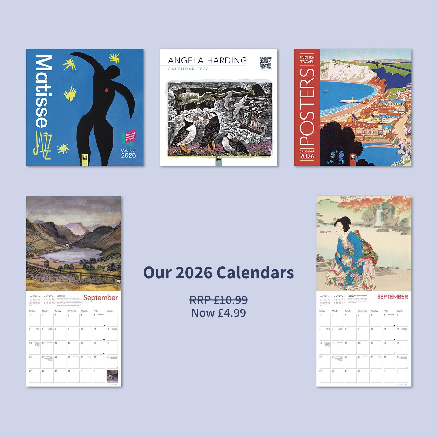 Postscript - This year we’ve broadened our selection of calendars and ...