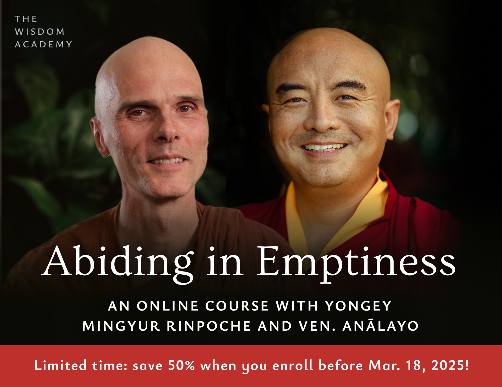 Wisdom - This course provides a rare Dharma learning experience: Yongey ...