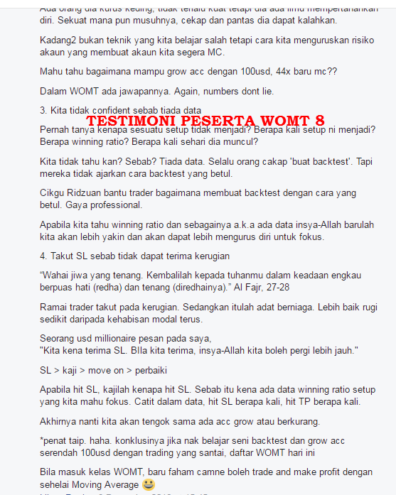 One Minute Trader Home Facebook