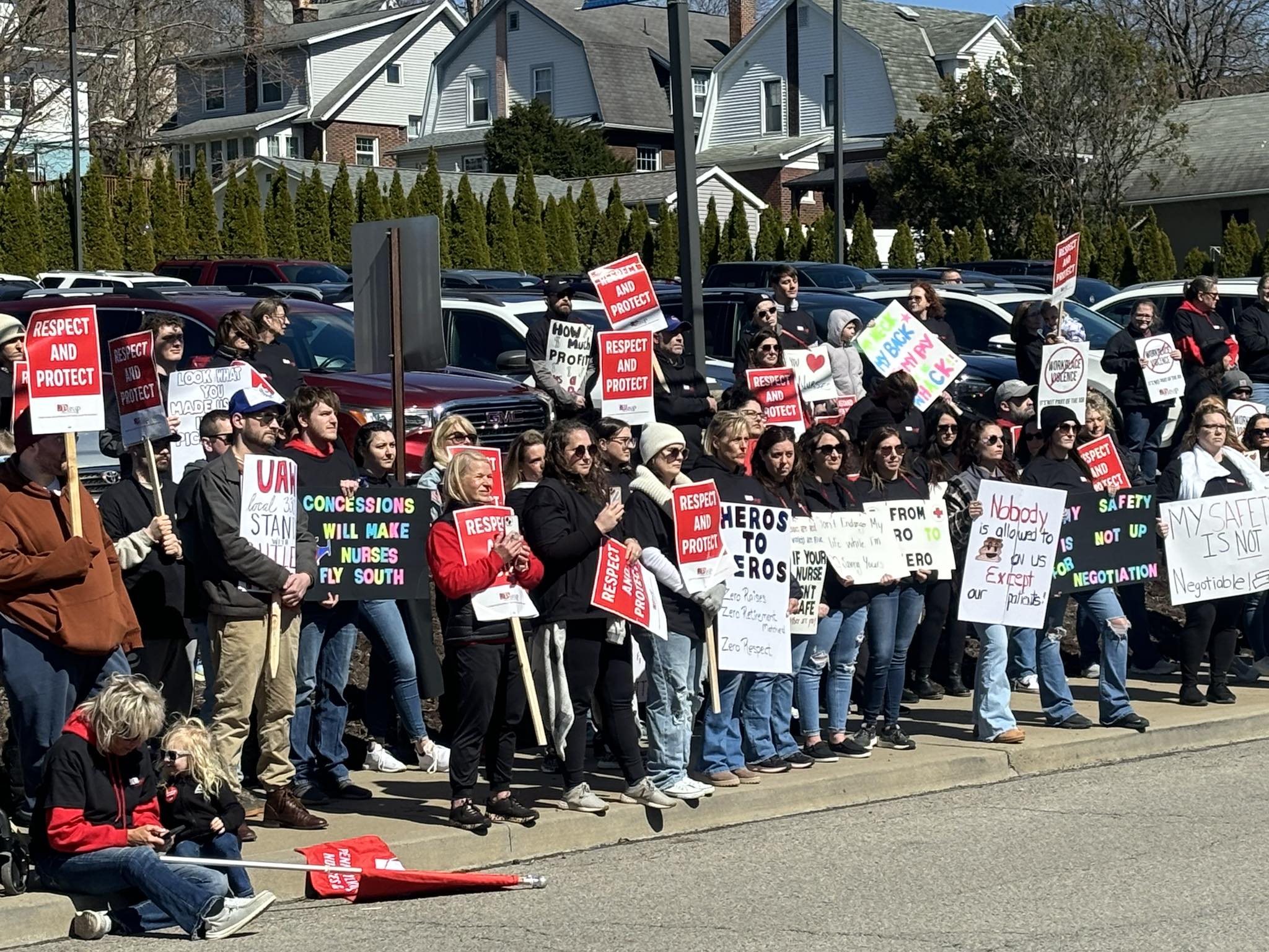 Butler Eagle - Butler Memorial Hospital nurses and staff are marching ...