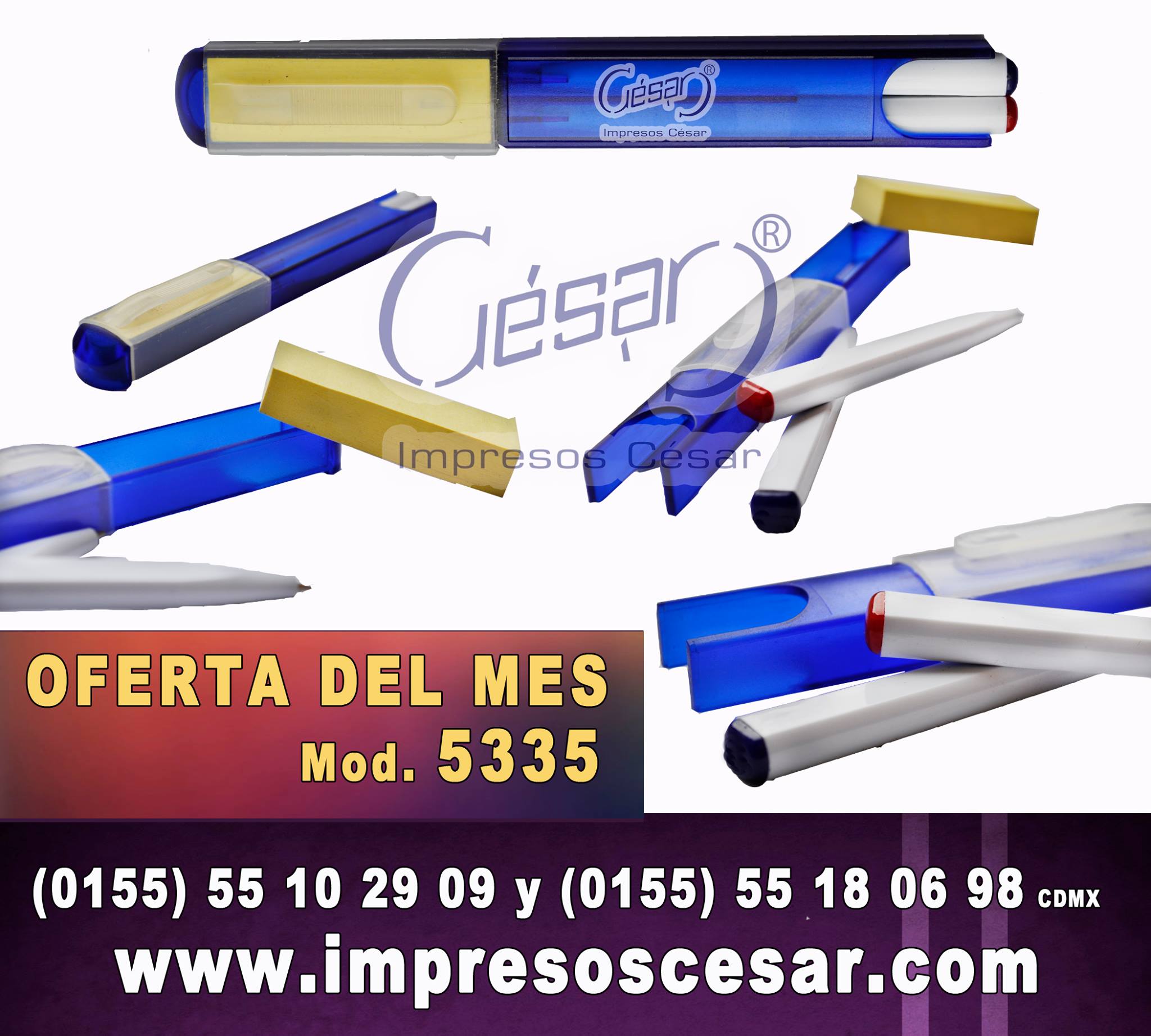 Impresos Cesar - No dejes escapar esta OFERTA Comunícate con nosotros ...