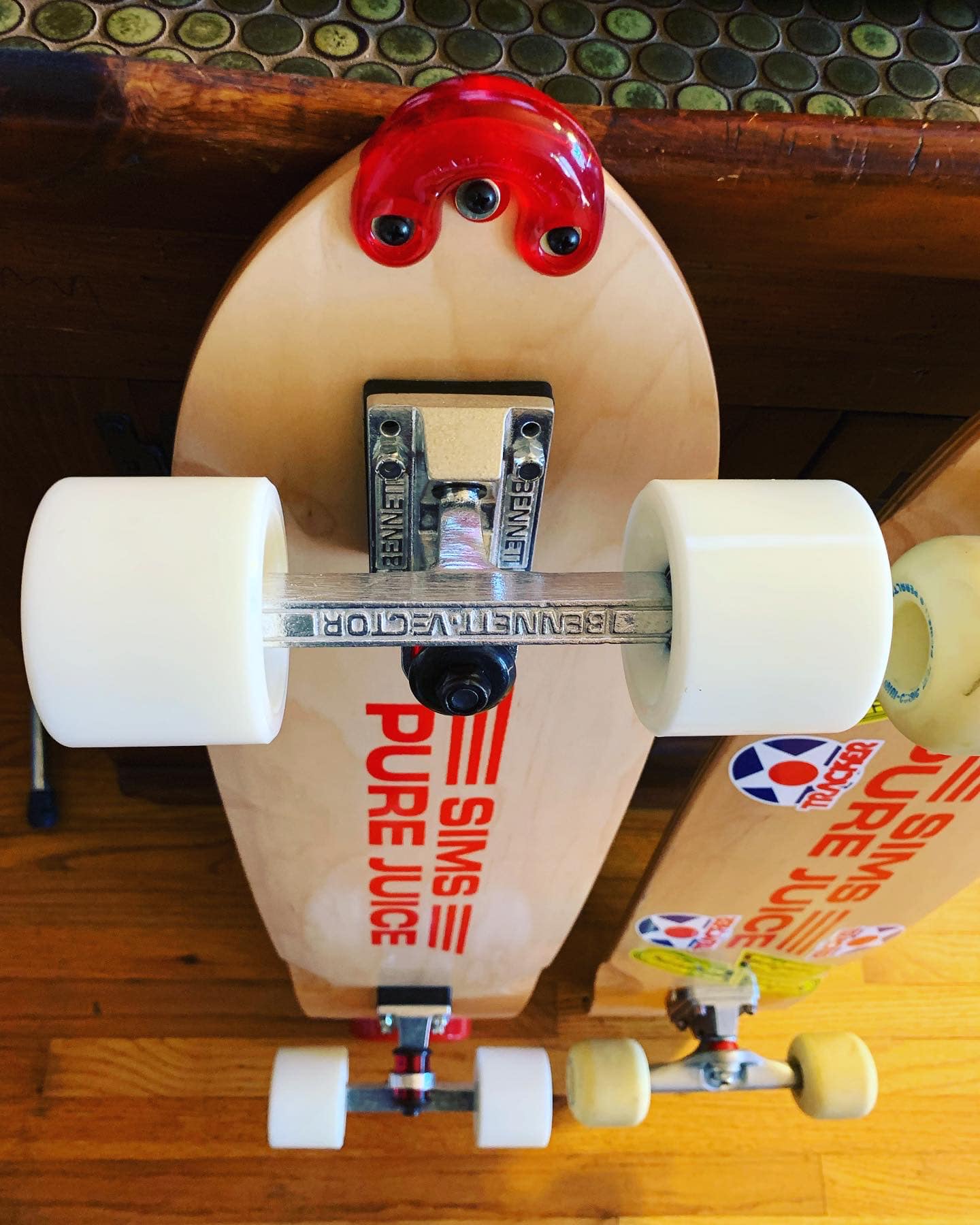SiMS Pure Juice Saturday. SiMS skateboards, 2 x 27