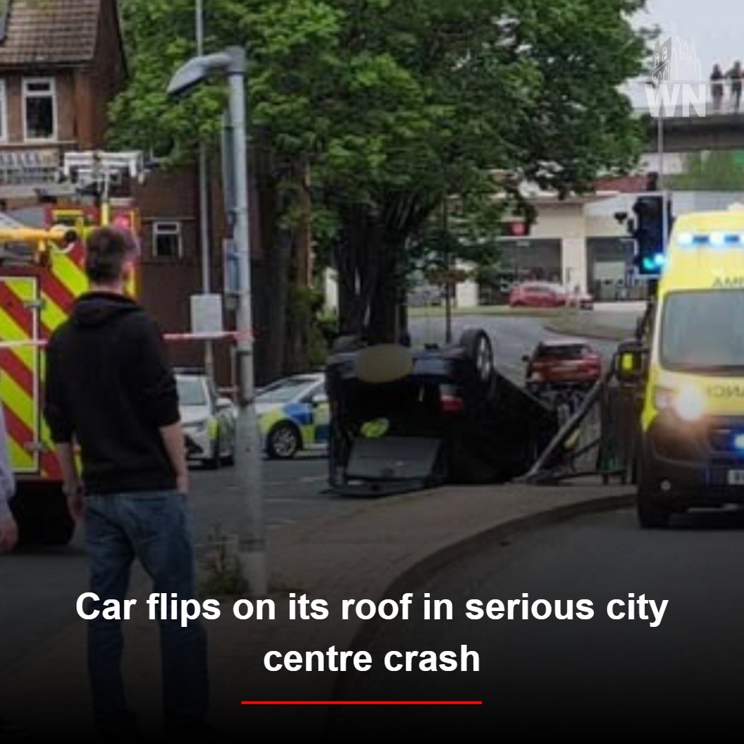 Worcester - A car flipped on its roof on City Walls Road Full story ...