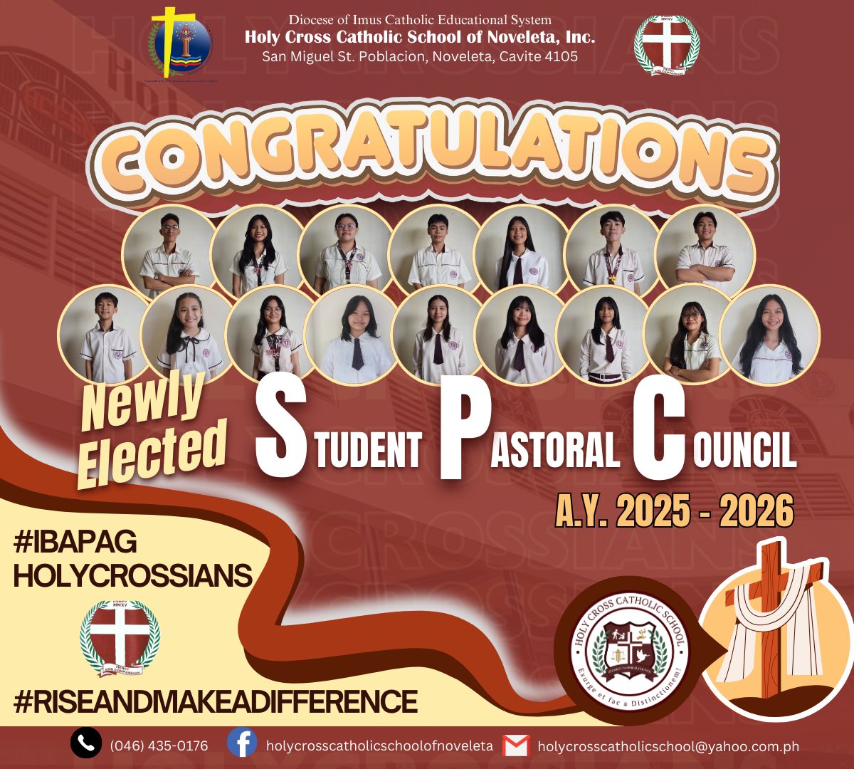 Meet Our Newly... - Holy Cross Catholic School of Noveleta | Facebook