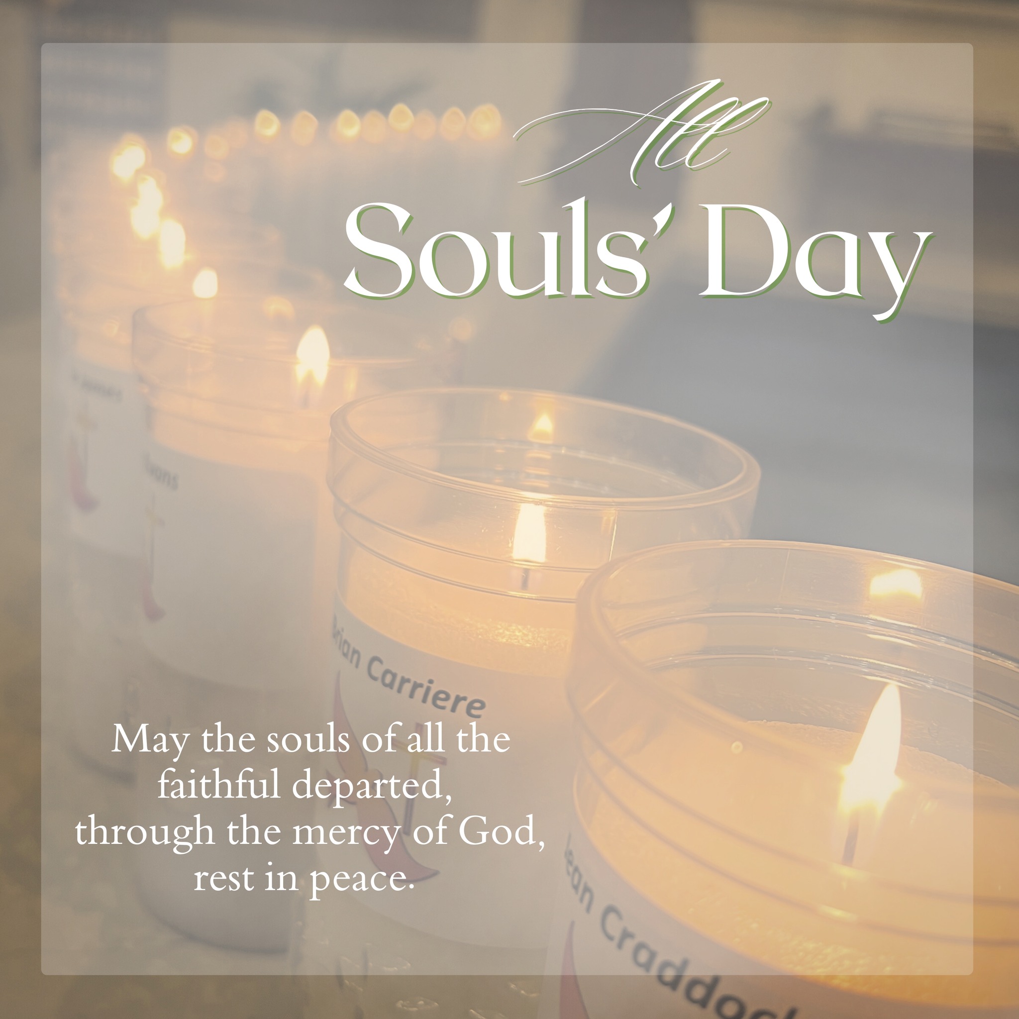 Saint - St. Peter Claver Church remembers the deceased members of our ...