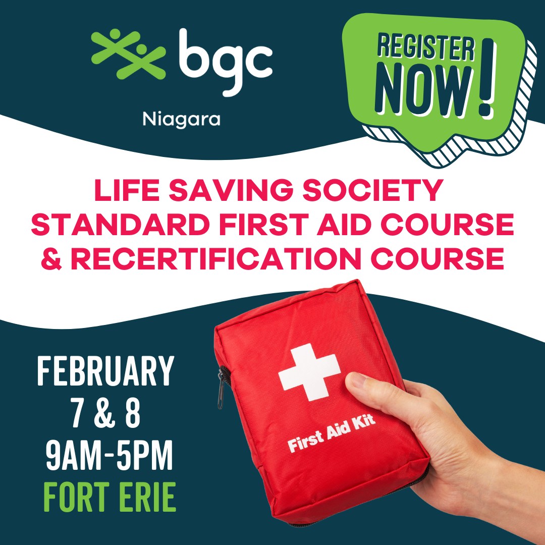 BGC - 🚑 Get Certified! Standard First Aid & CPR-C Course 🚑 BGC Niagara ...