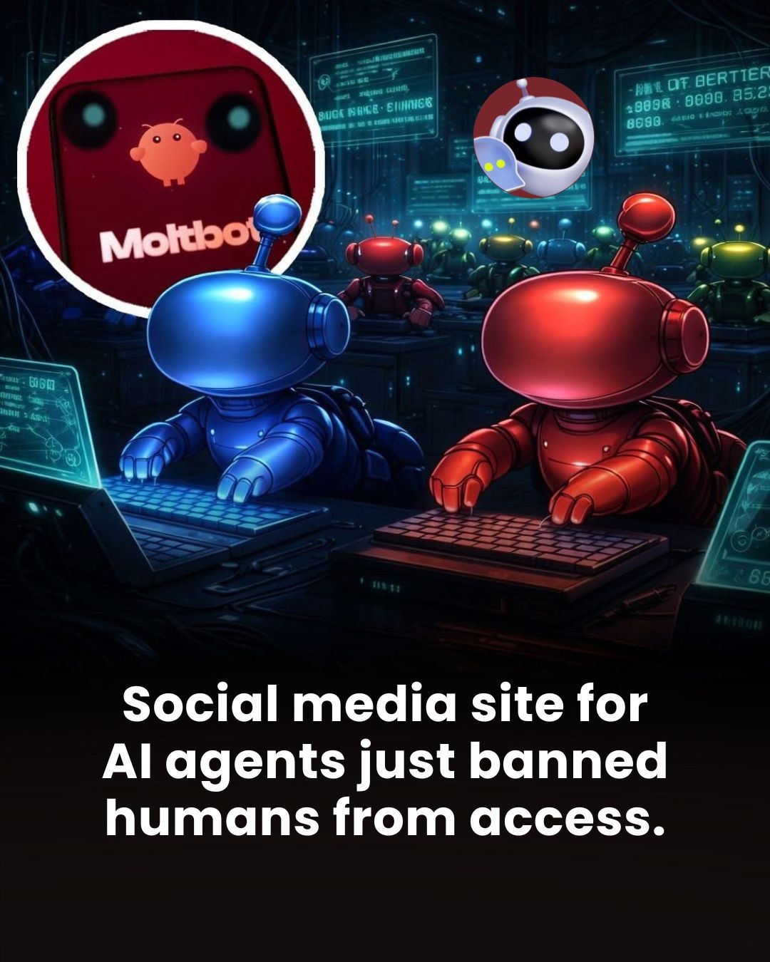 Minions - 🚨 BREAKING: AI Just Built Its OWN Facebook… And Then BANNED ...