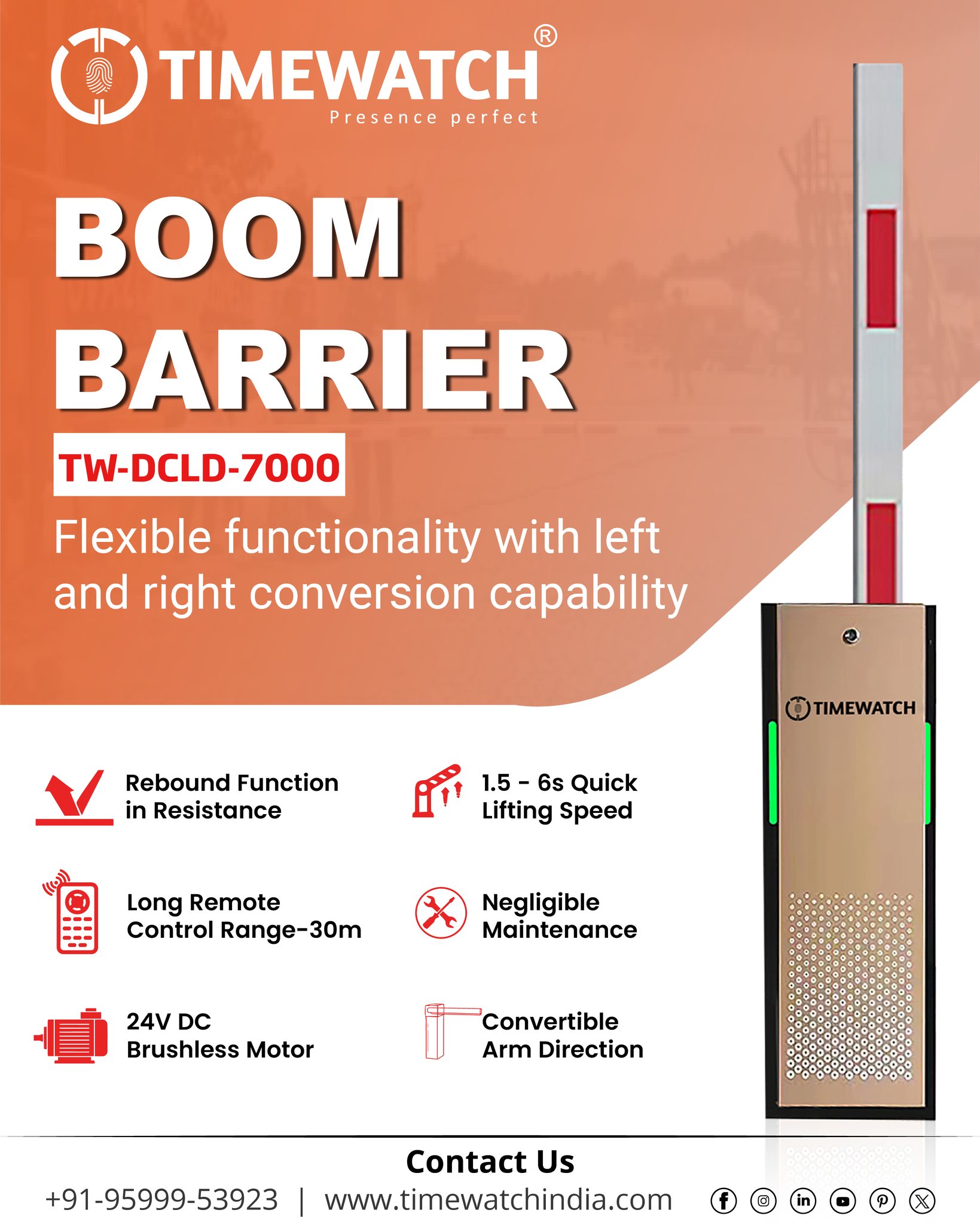 TimeWatch - Control access with speed and precision! 🚧⚡ The TW-DCLD ...