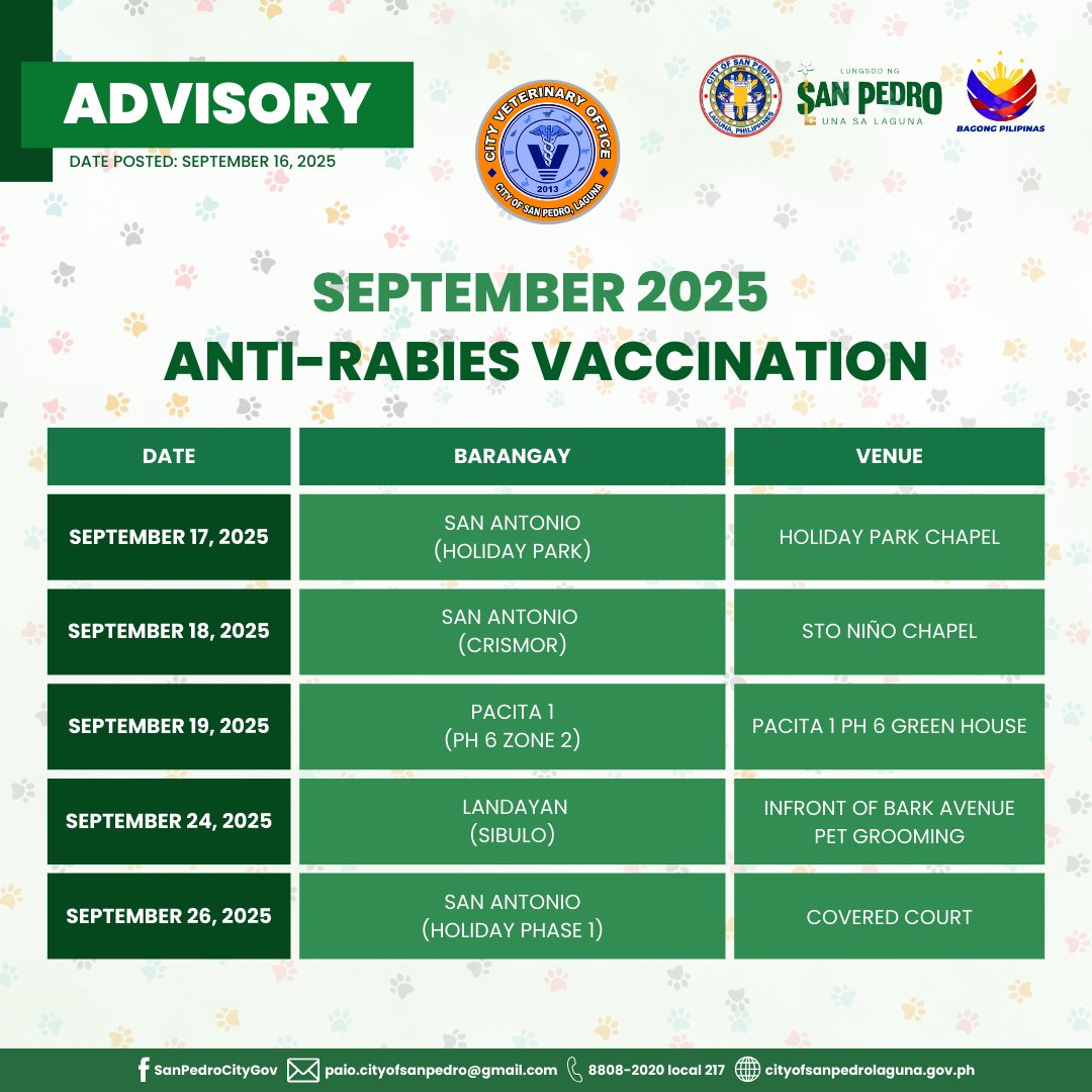 City - Protektahan ang inyong mga alagang aso at pusa laban sa rabies ...