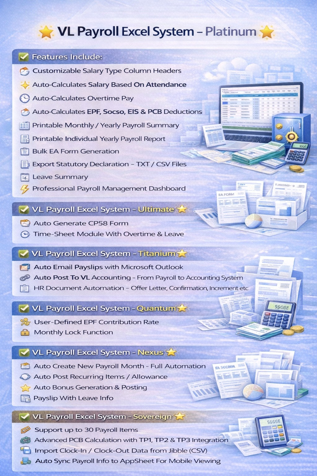 VL - 🌟 VL Payroll Excel System – One System. All Payroll Levels. 🌟 ...
