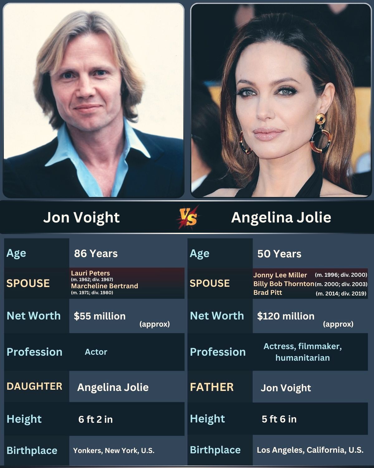 The StarVibe - Jon Voight – An acclaimed American actor who rose to ...