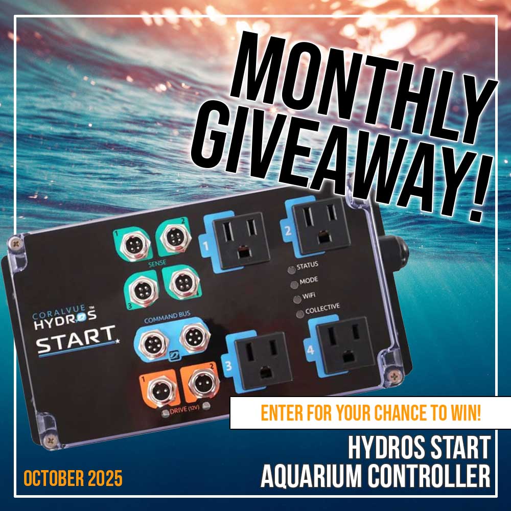 🚨 FINAL WEEK! Our HYDROS START... - SaltwaterAquarium.com | Facebook