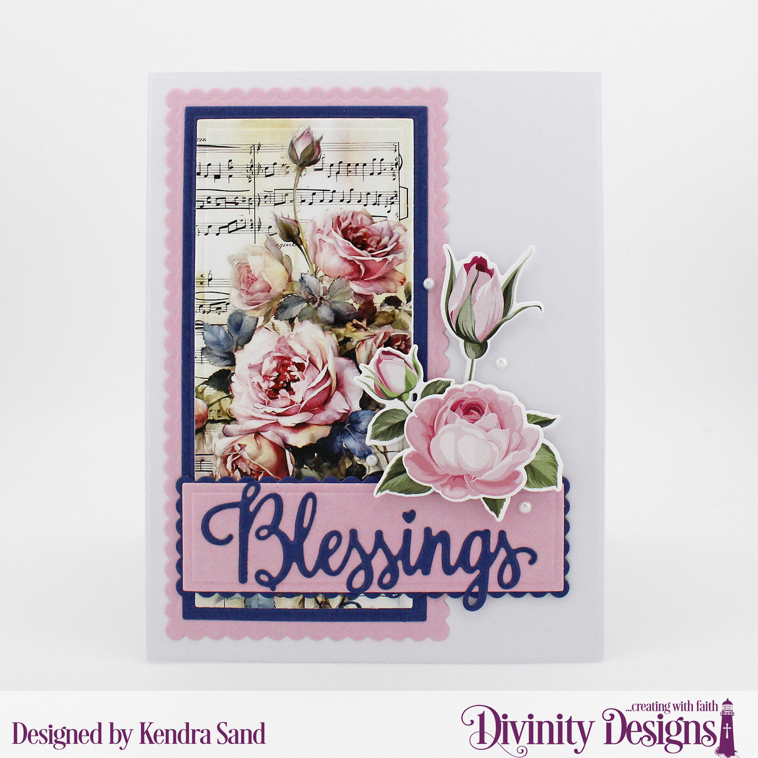 Divinity - Card created by Kendra Sand using Divinity Designs Stamp/Die ...