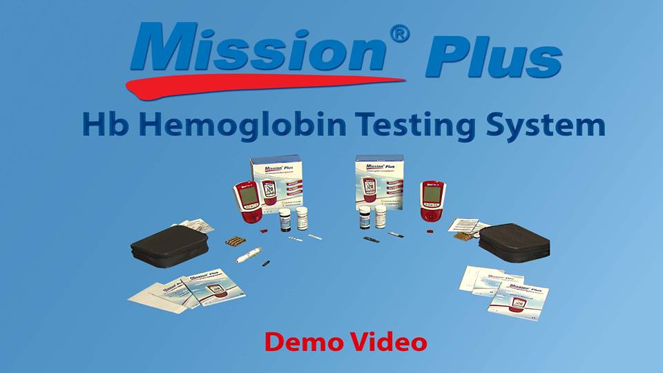 Mission plus hb hemoglobin testing system