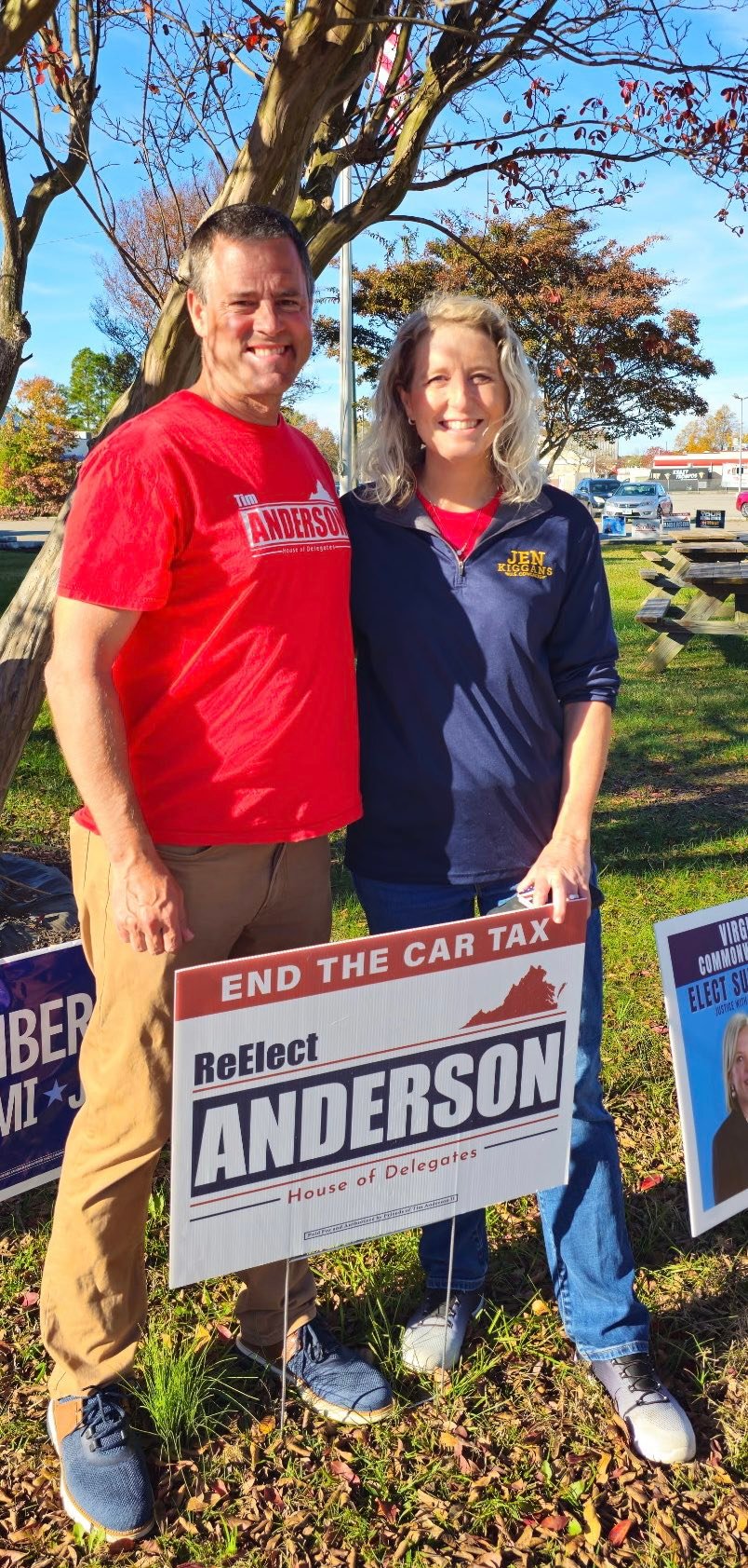 We stopped to see Tim Anderson... - Jen Kiggans for Congress | Facebook