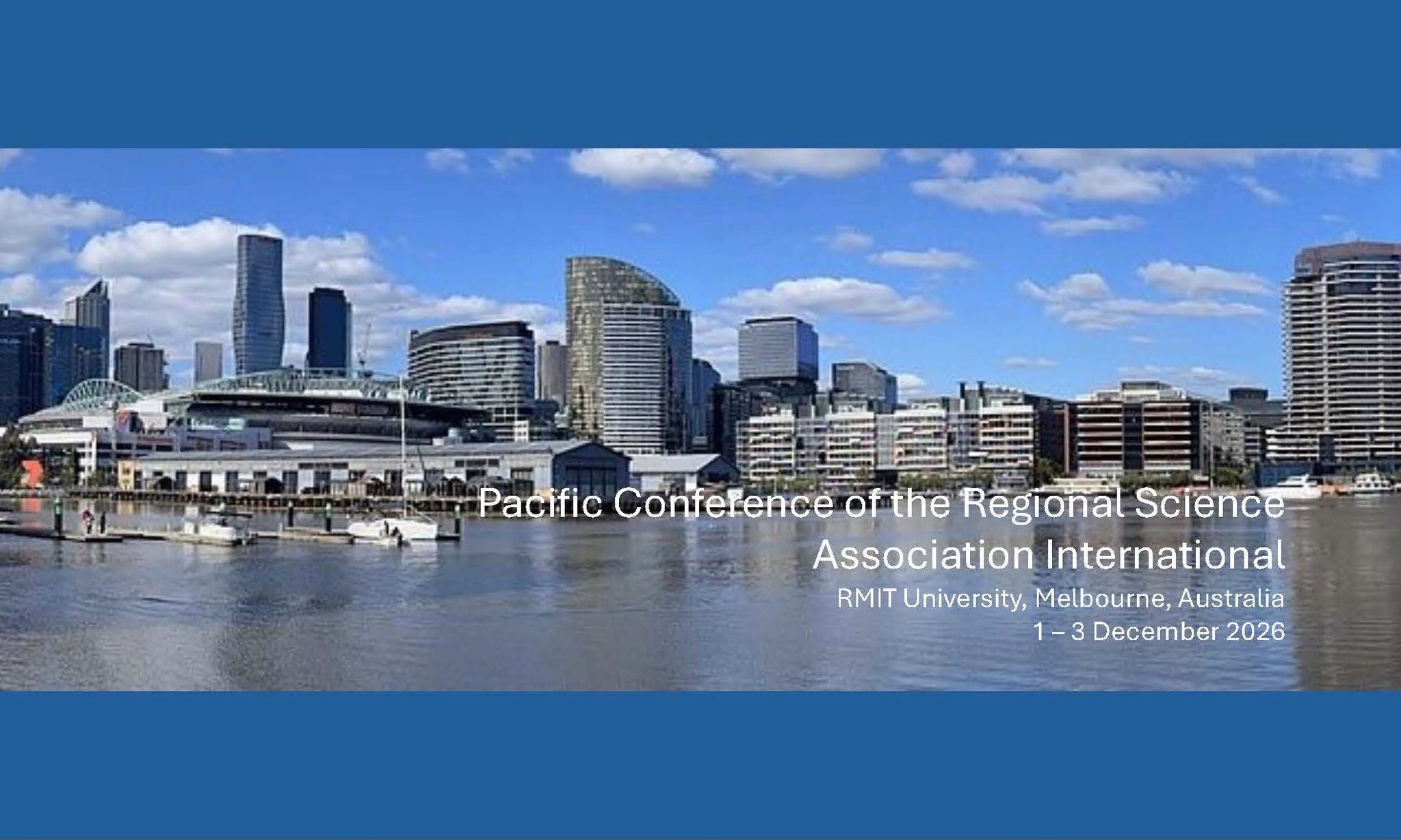 The Pacific Regional Science Conference Organisation (PRSCO) | Sapporo ...