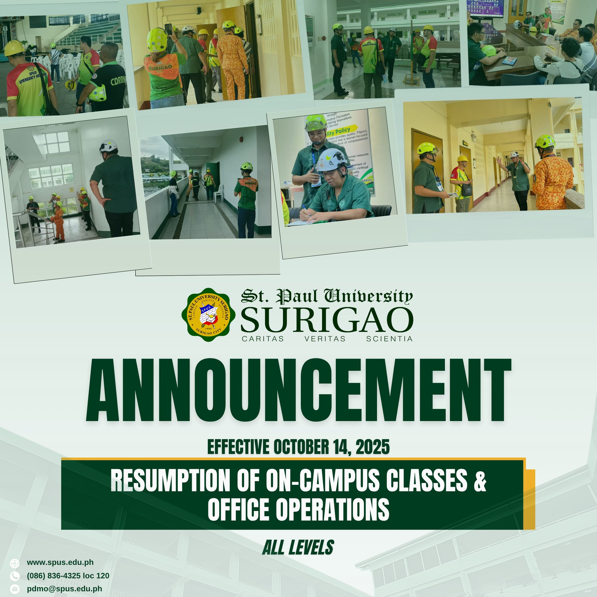 St. - St. Paul University Surigao Declared Safe After Structural ...