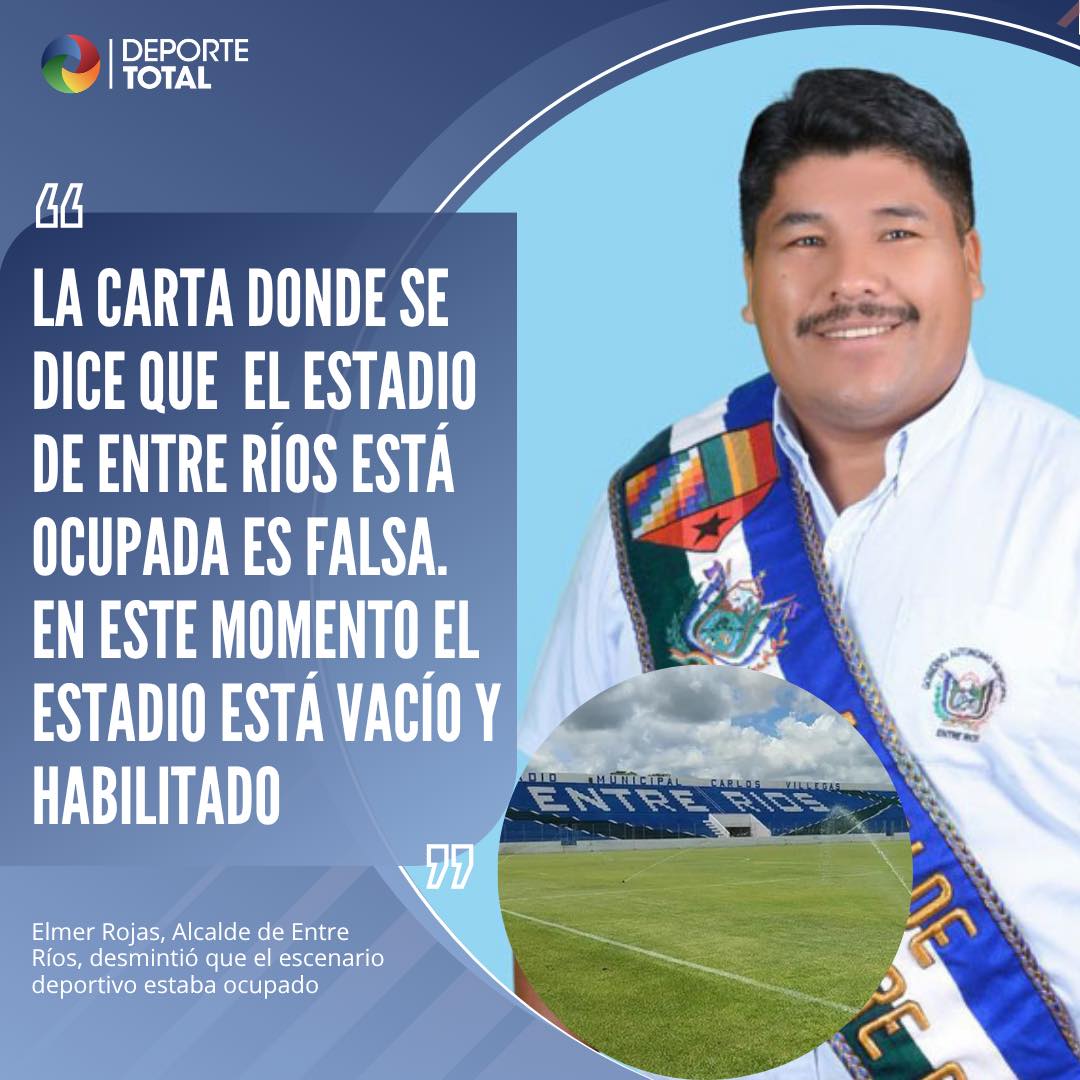 Deporte Total - ¡CARTA FALSA! . . Elmer Rojas, Alcalde de... | Facebook