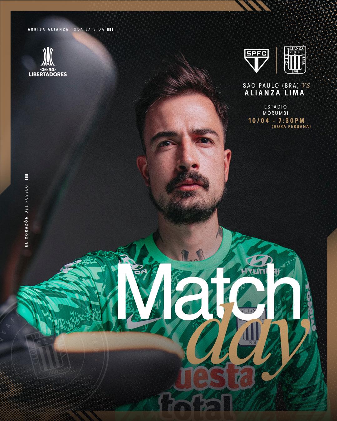 Club Alianza Lima - ⚪️¡𝑯𝑶𝒀 𝑱𝑼𝑬𝑮𝑨 𝑳𝑨 𝑩𝑳𝑨𝑵𝑸𝑼𝑰𝑨𝒁𝑼𝑳!🔵 🆚: São Paulo FC ⌚️: 𝟕 ...