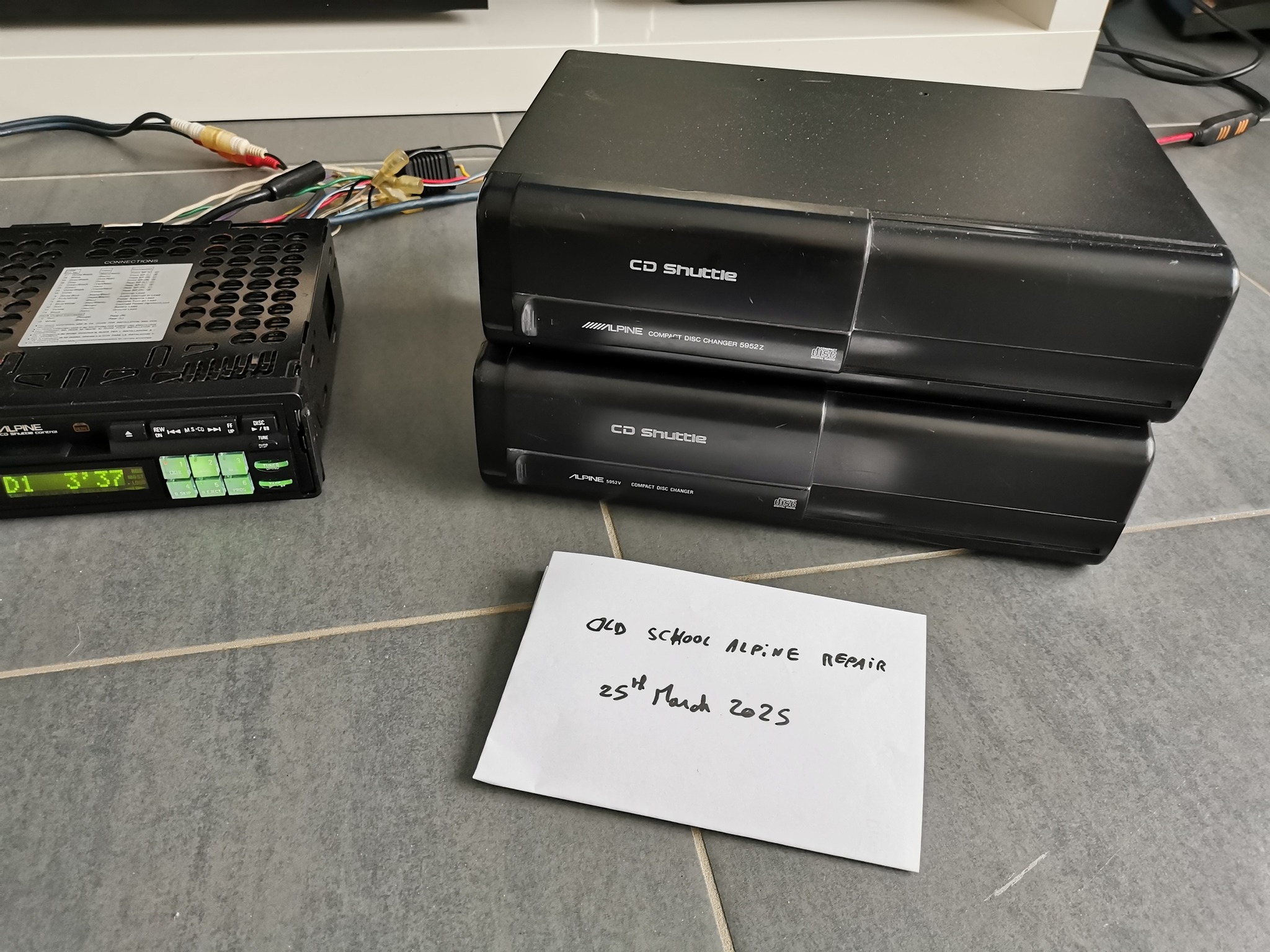 Vintage Alpine CD changers for sale