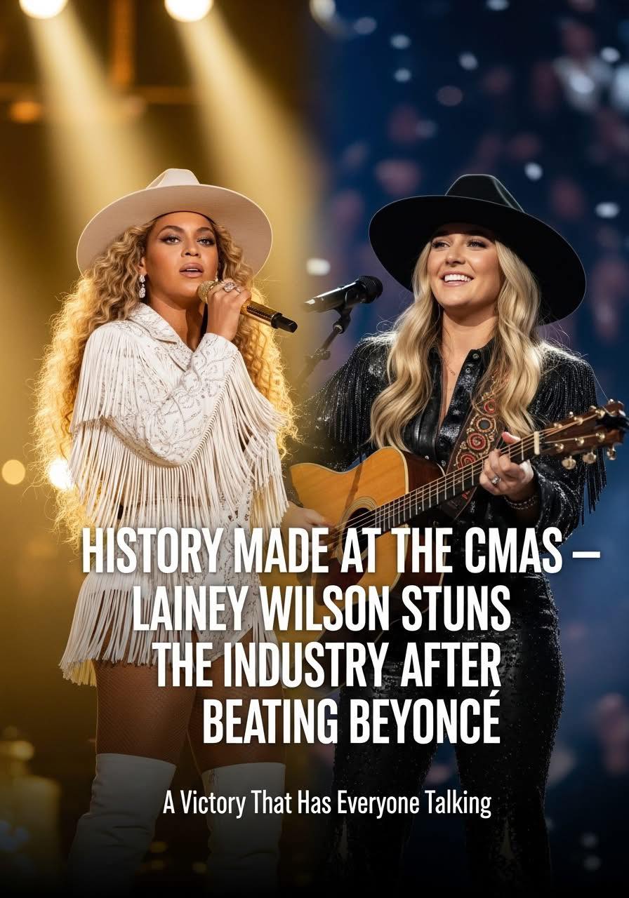 Country - 🌟 CMA History Made! Lainey Wilson’s shocking win over Beyoncé ...
