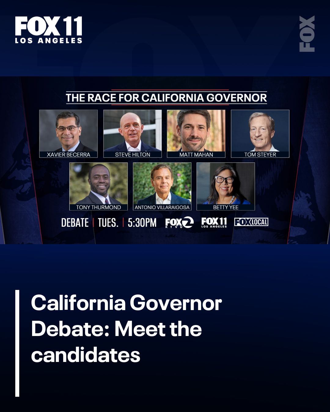 ONE DAY AWAY. California's... - FOX 11 Los Angeles | Facebook