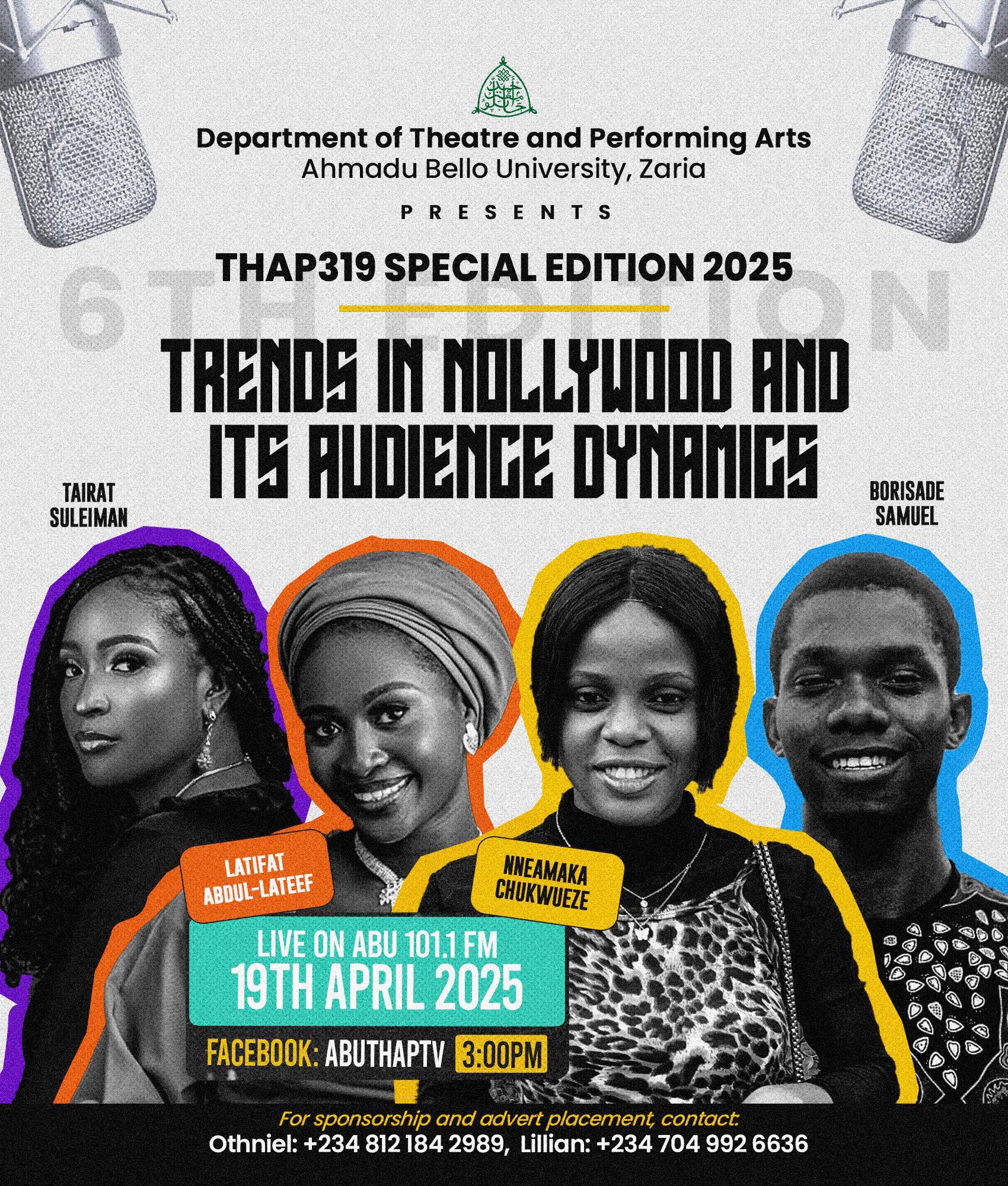 Theatre - THAP319 Special Edition Programme 2025 | 6th Edition Topic ...
