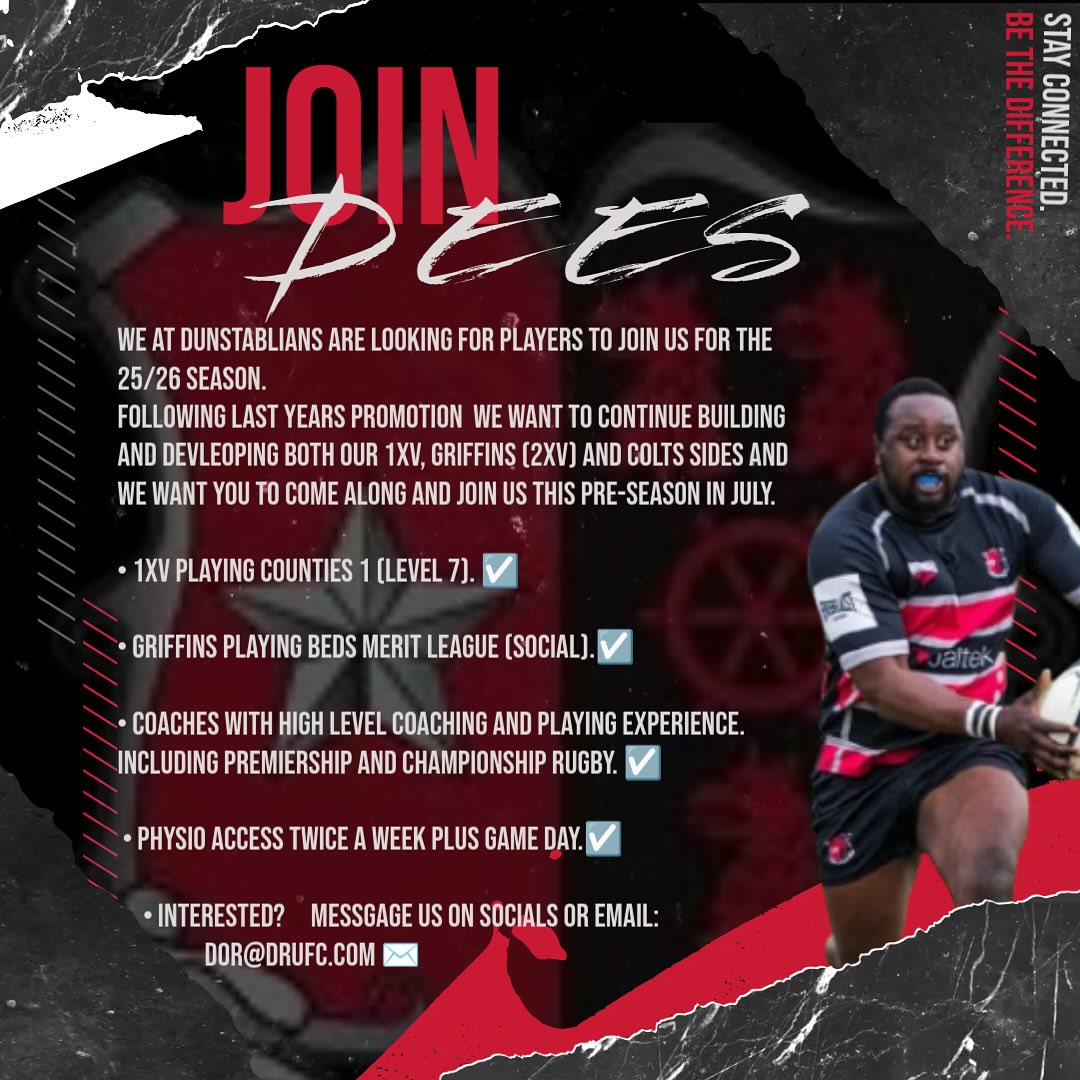 Dunstablians RUFC added a new photo. - Dunstablians RUFC